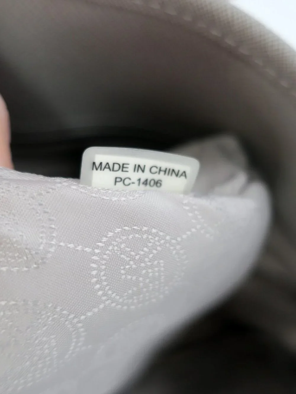 Michael Kors Jet Set Purse Travel Saffiano Leather Gray Large Tote Bag - Picture 8 of 11